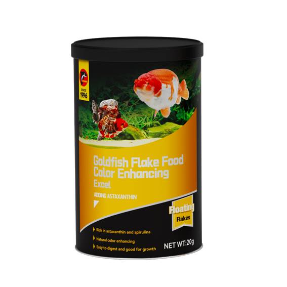 Goldfish Flake Food Color Enhancing 20 grs