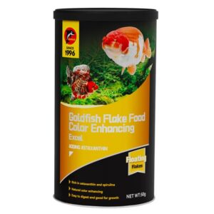 Goldfish Flake Food Color Enhancing 50 grs