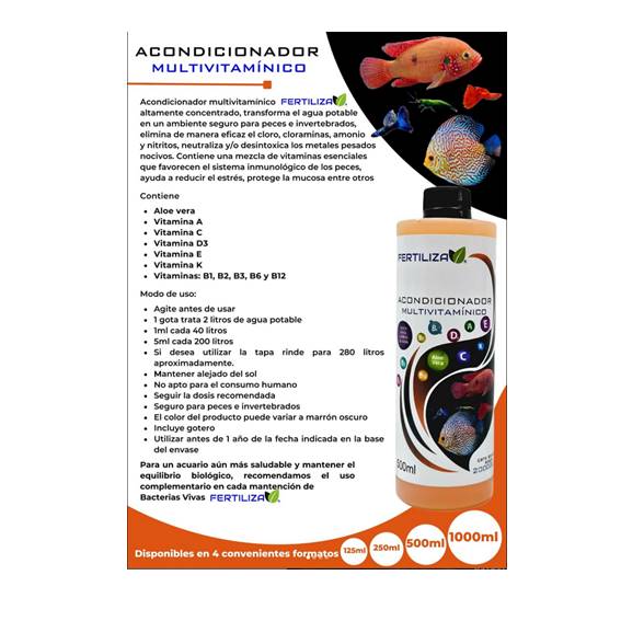 Fertiliza Acondicionador Multivitaminico 500 ml - Imagen 2