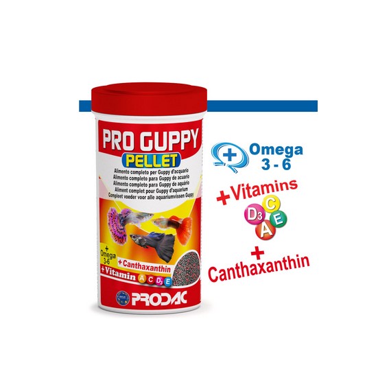 Prodac Pro Guppy Pellet 250 ML