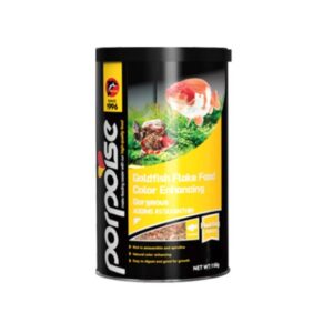 Porpoise Goldfish Flakes Food Color enhancing 150 grs / 1000 ml