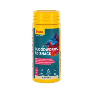 Sera bloodworms Fd Snack 6 grs Larvas de mosquito