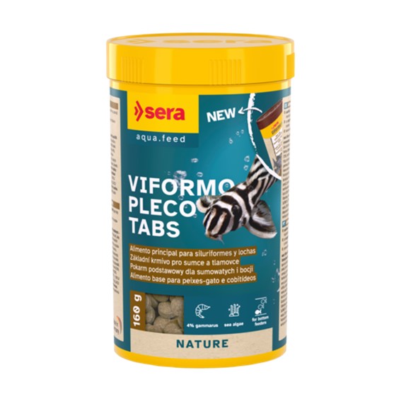 Sera Viformo Nature 160 grs / 700 pastillas