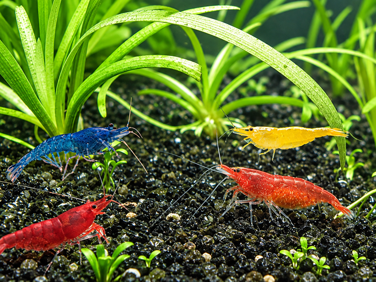 Cómo mantener camarones saludables